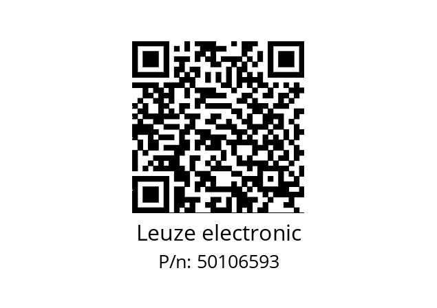   Leuze electronic 50106593