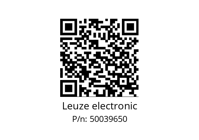   Leuze electronic 50039650