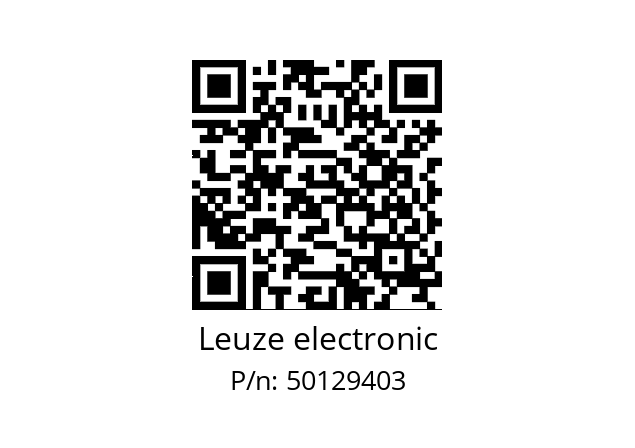   Leuze electronic 50129403