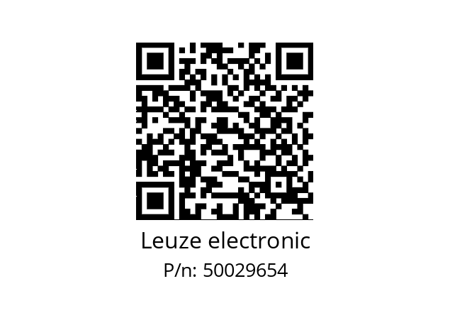   Leuze electronic 50029654