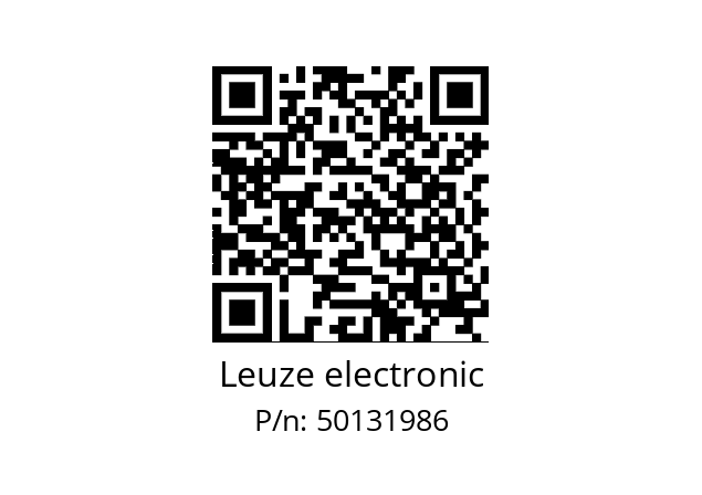   Leuze electronic 50131986