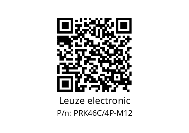   Leuze electronic PRK46C/4P-M12