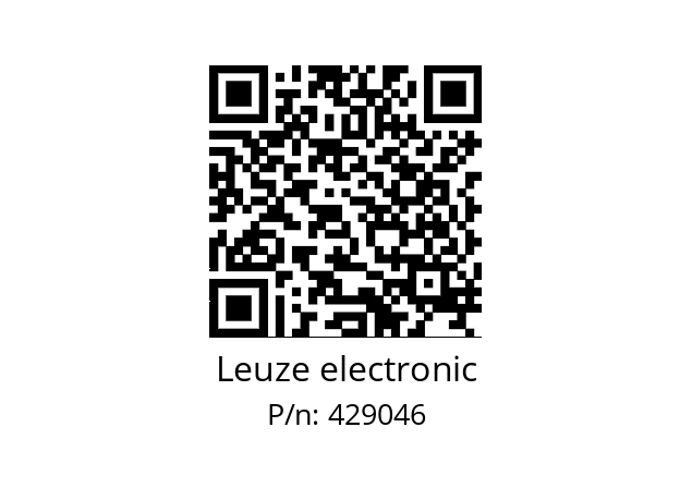   Leuze electronic 429046