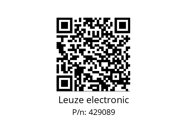   Leuze electronic 429089