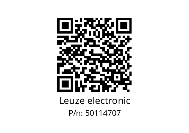   Leuze electronic 50114707