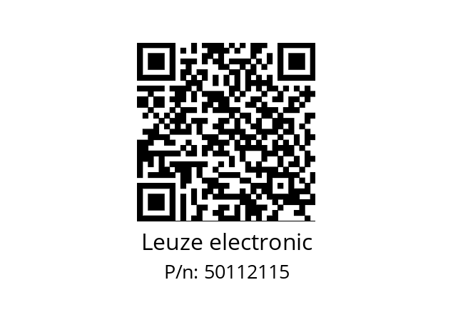   Leuze electronic 50112115