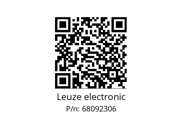   Leuze electronic 68092306