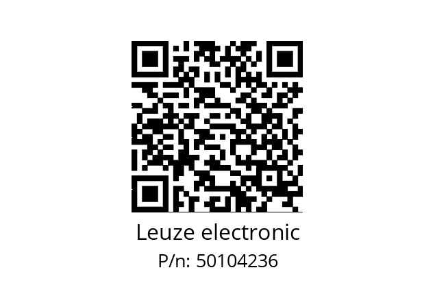   Leuze electronic 50104236