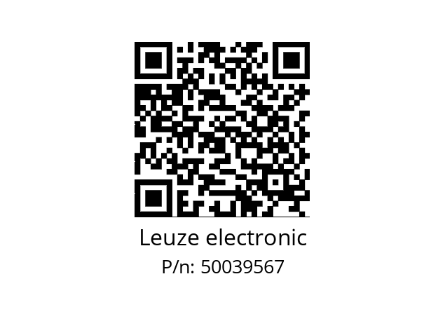   Leuze electronic 50039567