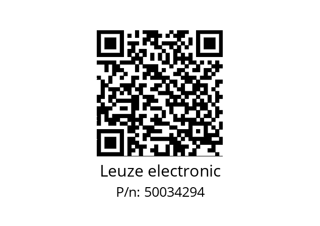   Leuze electronic 50034294