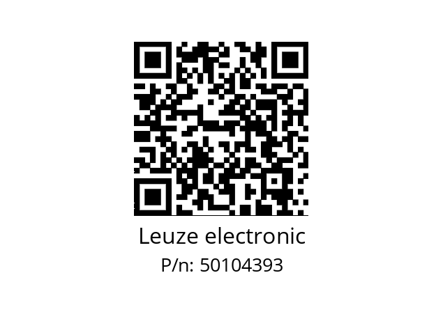   Leuze electronic 50104393