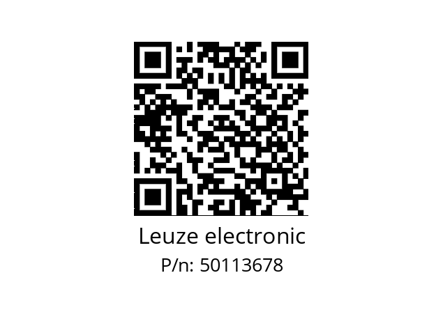   Leuze electronic 50113678