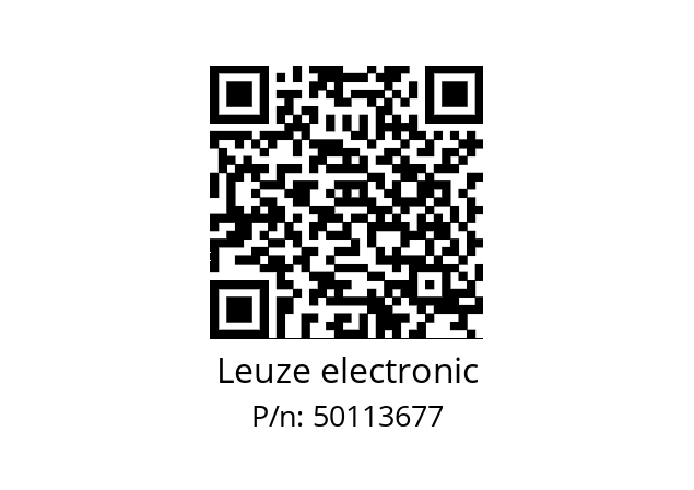   Leuze electronic 50113677