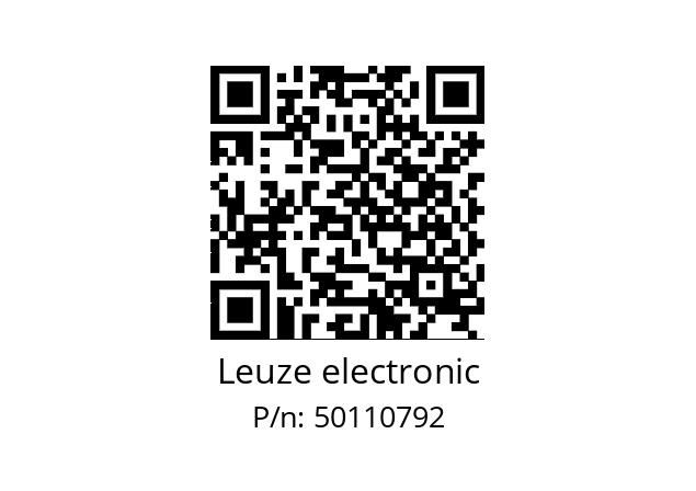   Leuze electronic 50110792