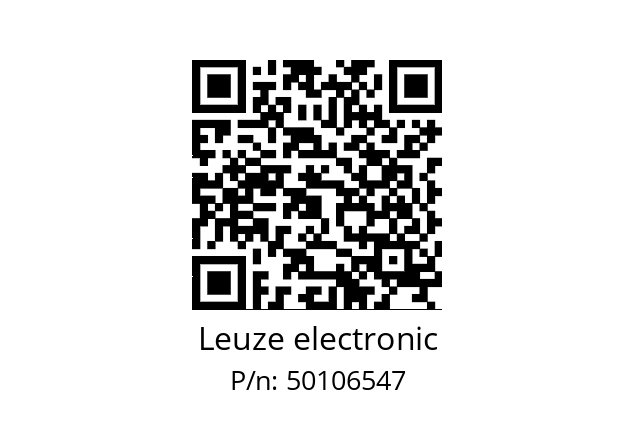   Leuze electronic 50106547