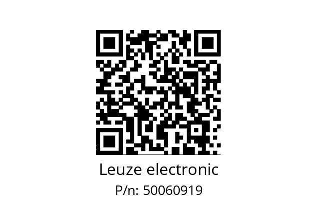   Leuze electronic 50060919