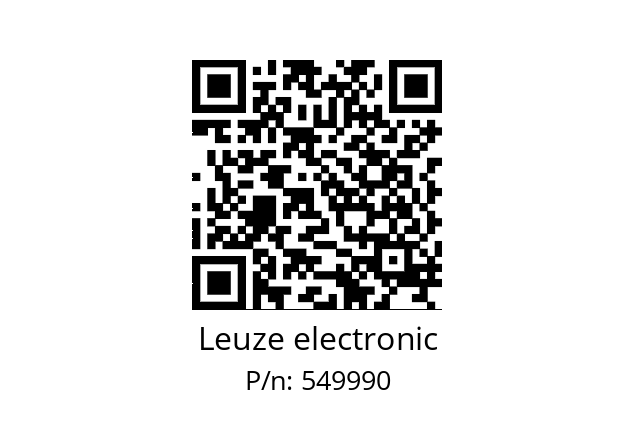   Leuze electronic 549990