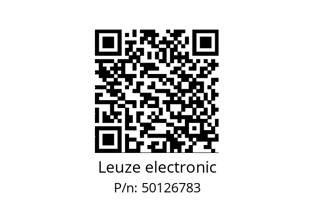   Leuze electronic 50126783