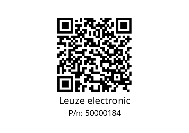   Leuze electronic 50000184