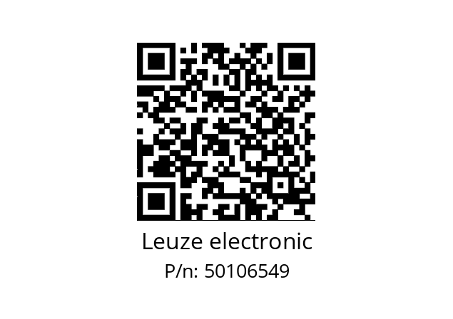   Leuze electronic 50106549