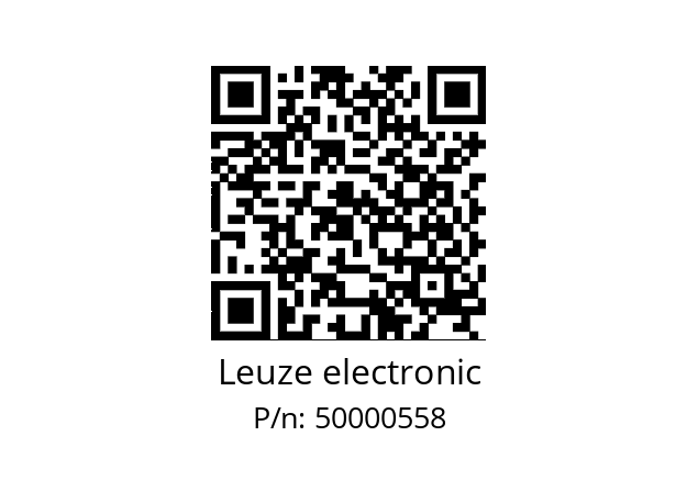   Leuze electronic 50000558