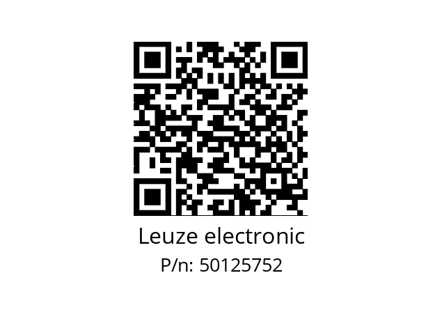   Leuze electronic 50125752