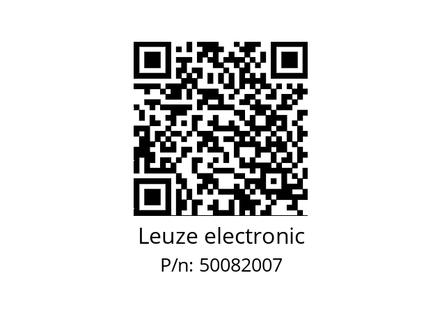   Leuze electronic 50082007