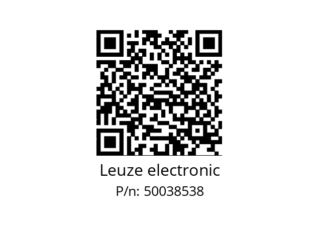   Leuze electronic 50038538