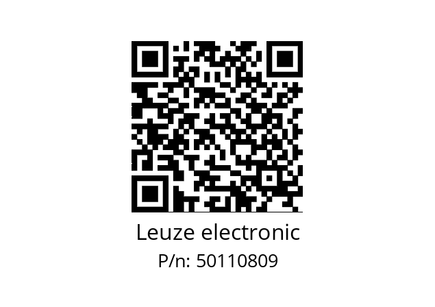   Leuze electronic 50110809