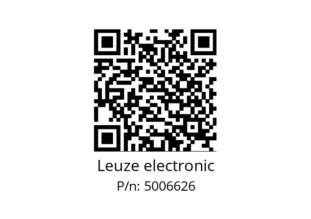   Leuze electronic 5006626