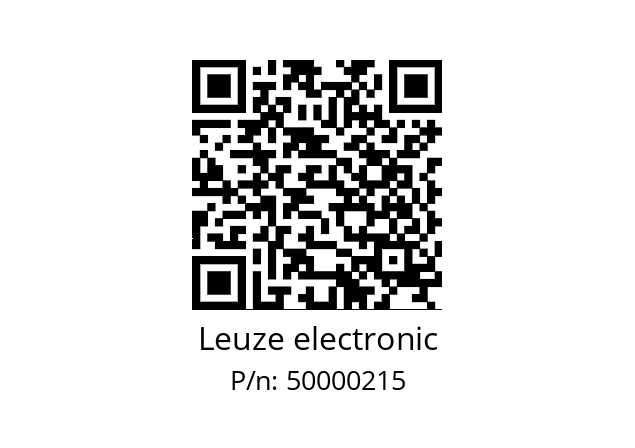   Leuze electronic 50000215