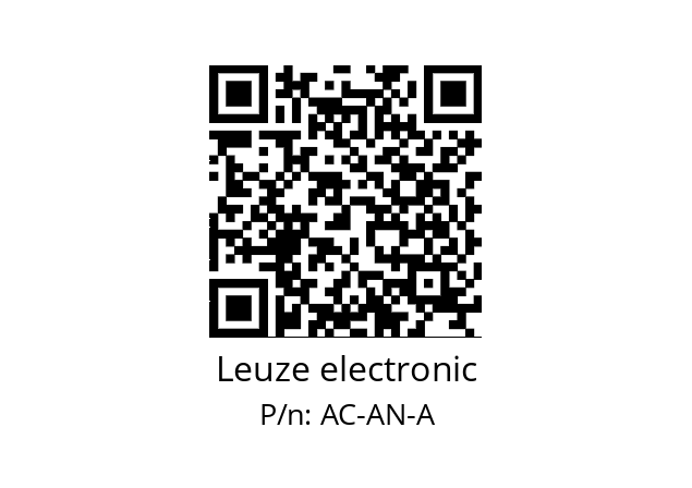   Leuze electronic AC-AN-A