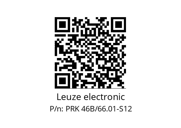   Leuze electronic PRK 46B/66.01-S12