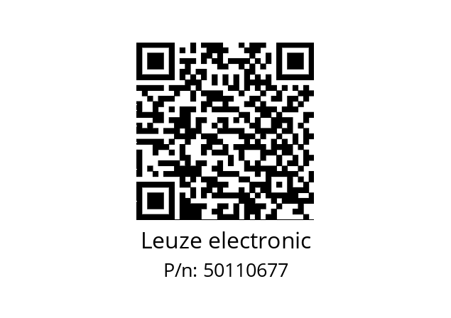   Leuze electronic 50110677