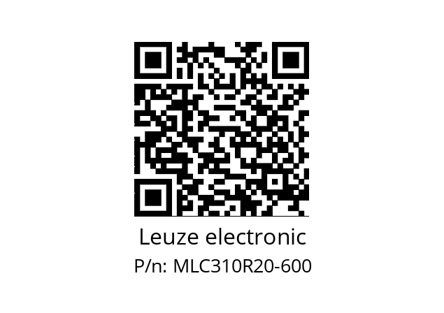   Leuze electronic MLC310R20-600