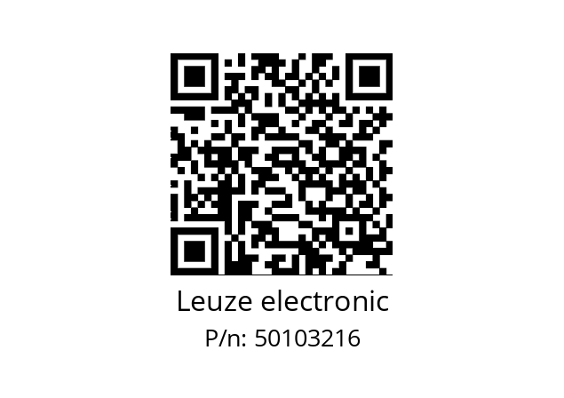   Leuze electronic 50103216