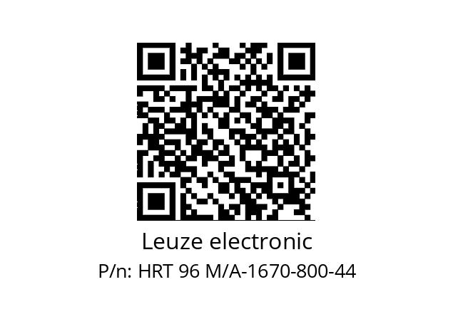   Leuze electronic HRT 96 M/A-1670-800-44