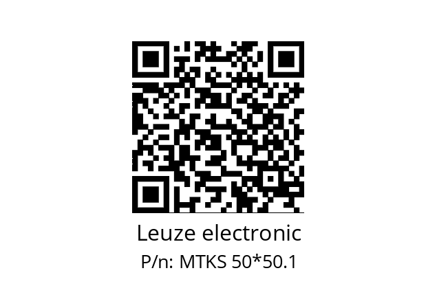   Leuze electronic MTKS 50*50.1