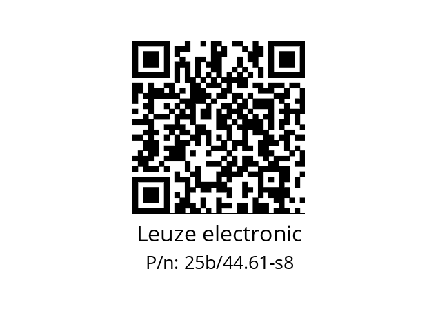   Leuze electronic 25b/44.61-s8