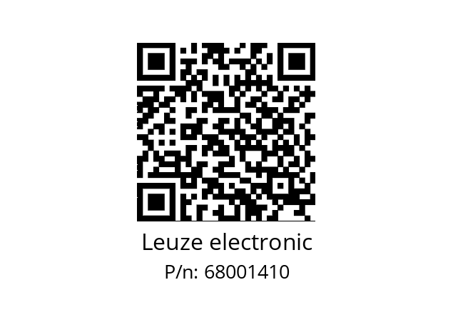   Leuze electronic 68001410