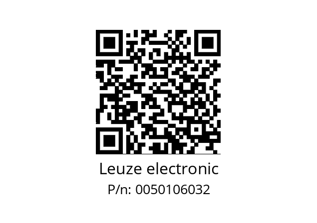   Leuze electronic 0050106032