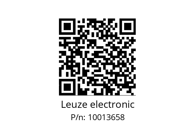   Leuze electronic 10013658