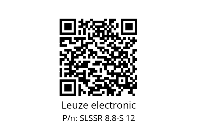   Leuze electronic SLSSR 8.8-S 12