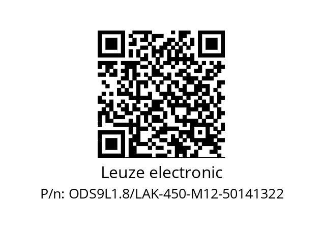   Leuze electronic ODS9L1.8/LAK-450-M12-50141322