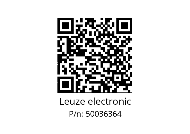   Leuze electronic 50036364