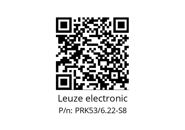   Leuze electronic PRK53/6.22-S8