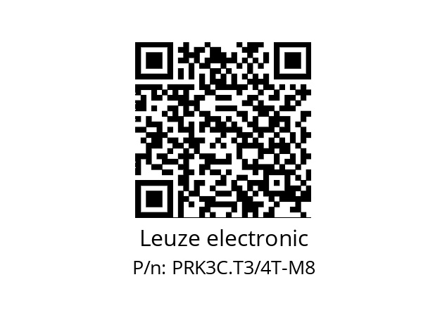   Leuze electronic PRK3C.T3/4T-M8