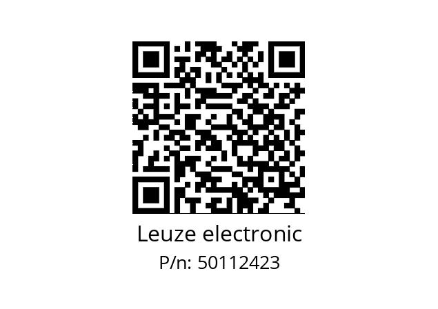   Leuze electronic 50112423