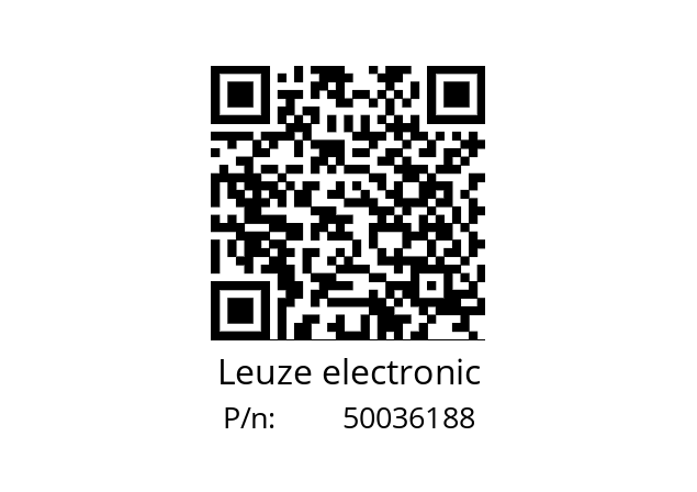   Leuze electronic     50036188