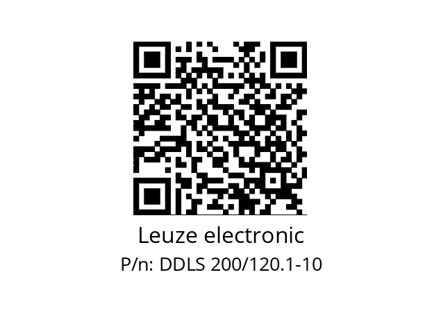   Leuze electronic DDLS 200/120.1-10